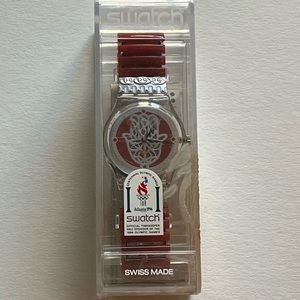 1996 Vintage Swatch Gents Flex "WISE HAND", GK213 Rare find!